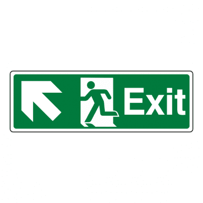 Exit Up To Left: Sign EE12