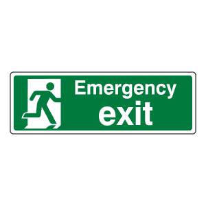 Emergency Exit: Sign EE5