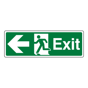 Exit Left: Sign EE8