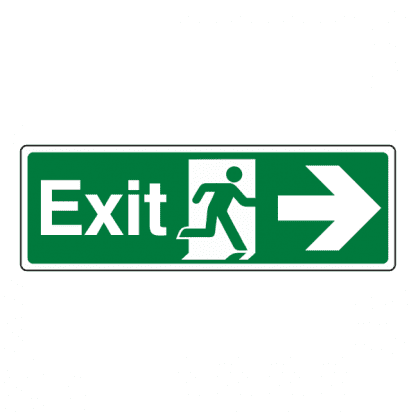 Exit Right: Sign EE9