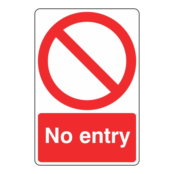 No Entry Sign EN2