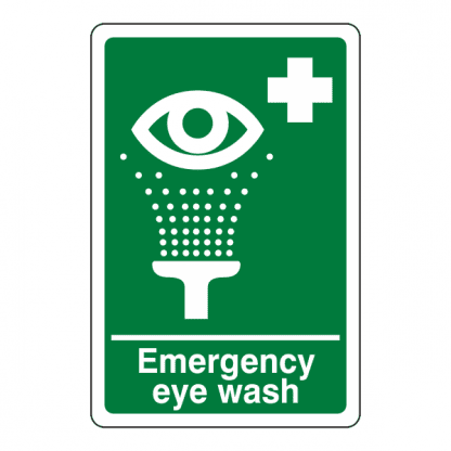 Sign EW1: Emergency Eye Wash