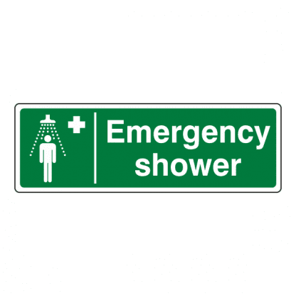Sign EW6: Emergency Shower