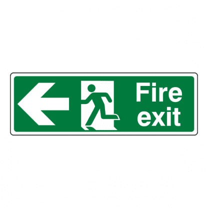 Fire Exit Left: Sign FE2