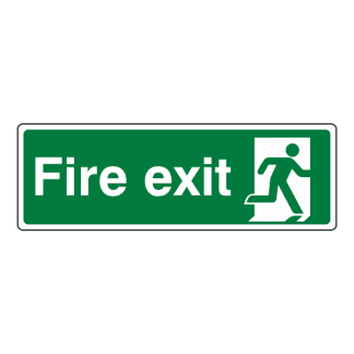 Final Fire Exit Right: Sign FE9