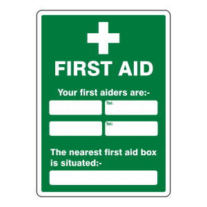 First Aider ID: Sign FI22