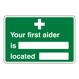 First Aider Identification: Sign FI28