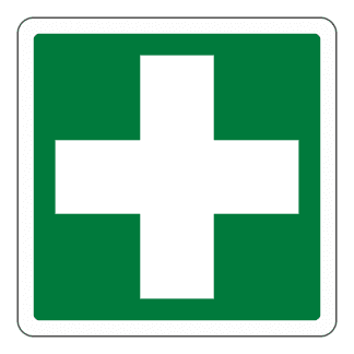 FI37: First Aid Cross Sign