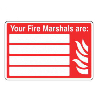 Fire Marshal Sign