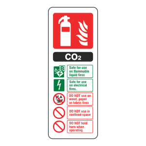 CO2 Extinguisher: Sign FX5
