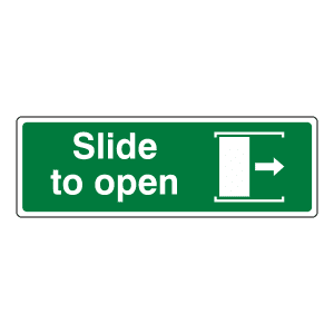 Slide To Open RIGHT: Sign PP11