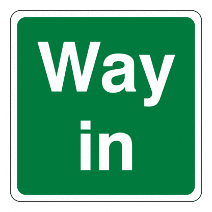 Way In: Sign PP17