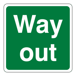 Way Out: Sign PP19