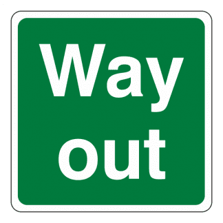 Way Out: Sign PP19