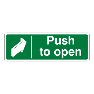 Push to open: Sign PP8