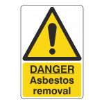ASB5: Asbestos Removal sign