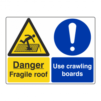 Fragile Roof Signs