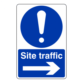 Site Traffic Signs