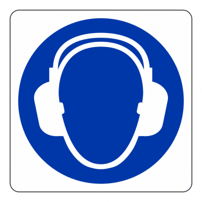 EA20: Wear Ear Protection Logo sign