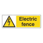 Electric Fence Sign EL37