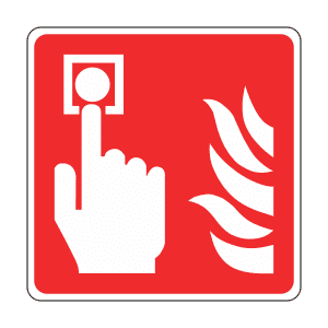 Fire Alarm Call Point: Sign FP1