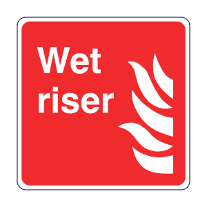 Wet Riser Identification: Sign FP11