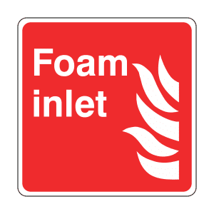Foam Inlet Location: Sign FP12