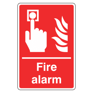 Fire Alarm Call Point: Sign FP20