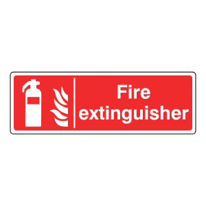 Fire Extinguisher Point Identification: Sign FP30