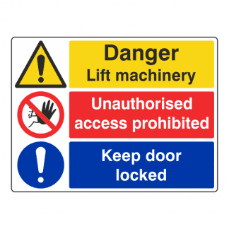 Lift Warning Signs