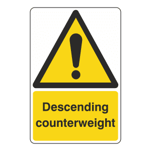 LW4: Descending Counterweight sign