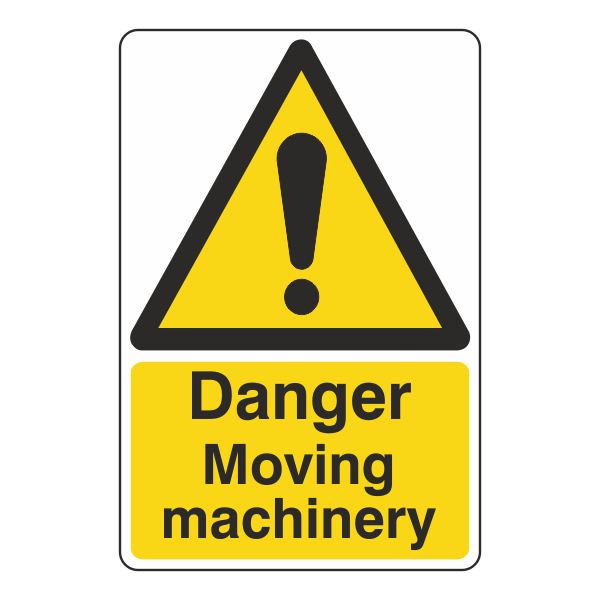 Machinery Safety Sign MW13