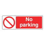 No parking: Sign NP2