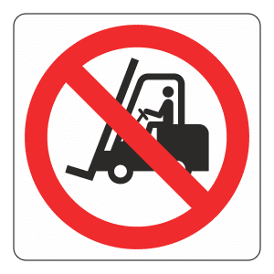 Forklift Truck Signs