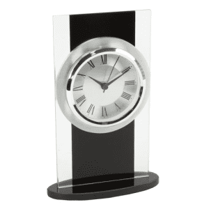 Glass Mantle clock