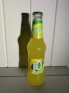 A full 275ml bottle of J20 Apple & Mango.