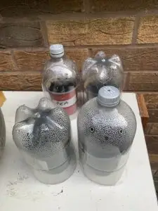 Coke bottle greenhouse