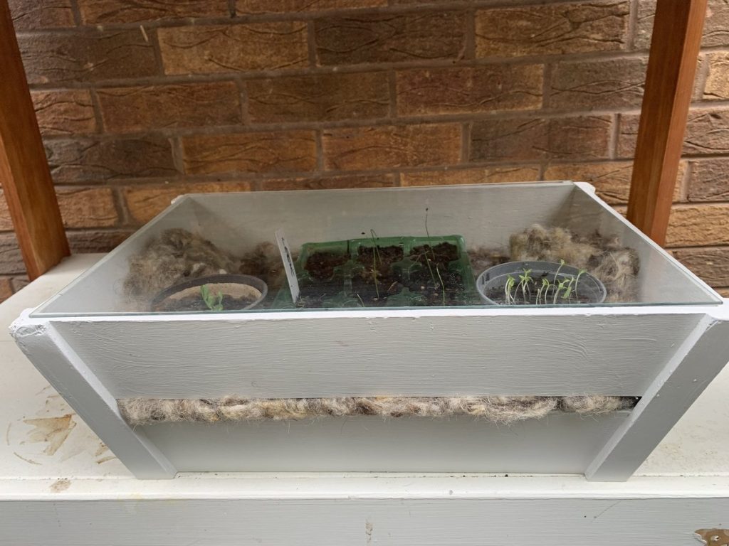 A bodged coldframe.