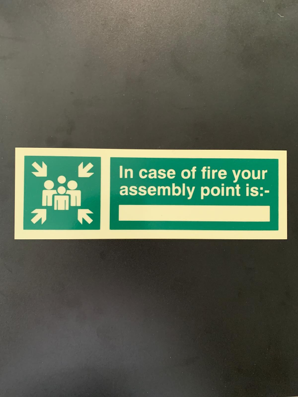 Assembly Point Location Sign