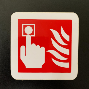 Fire point sign
