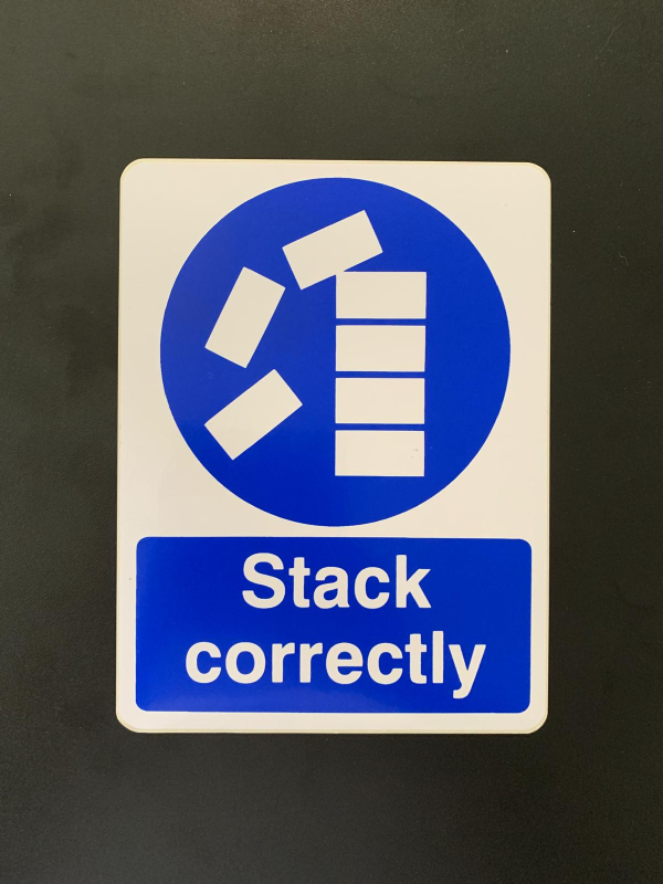 Stack Correctly Sign