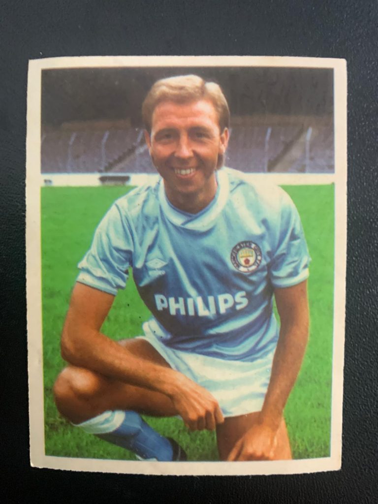 Graham Baker sticker (Manchester City) 1986-87 season.