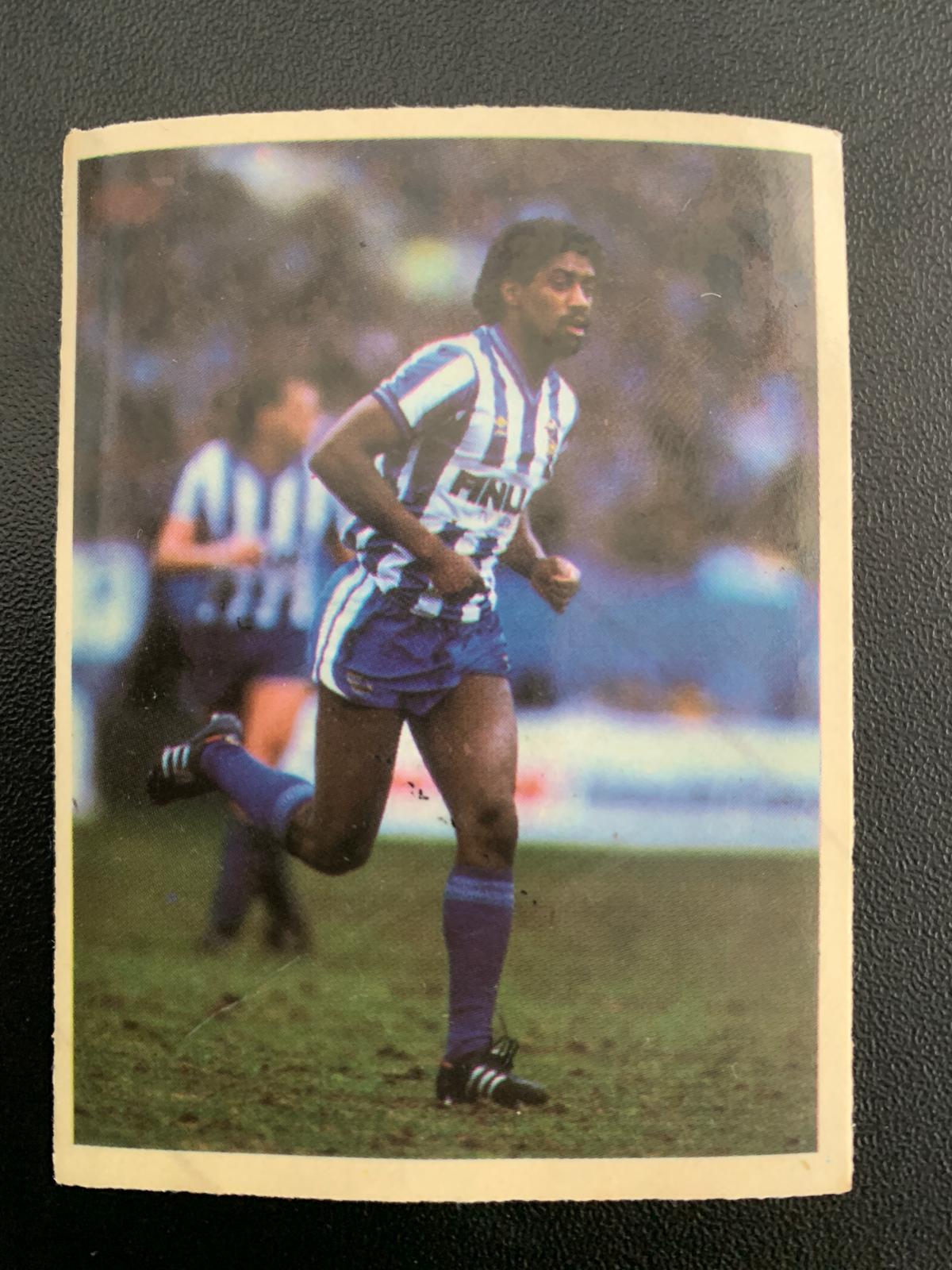 Mark Chamberlain sticker (Sheffield Wednesday) from 1986-87 season.