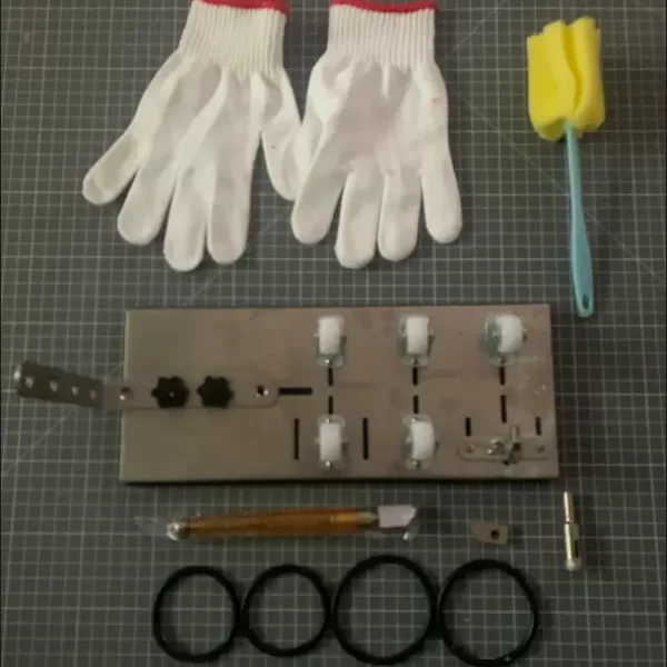 Glass bottle cutter kit.